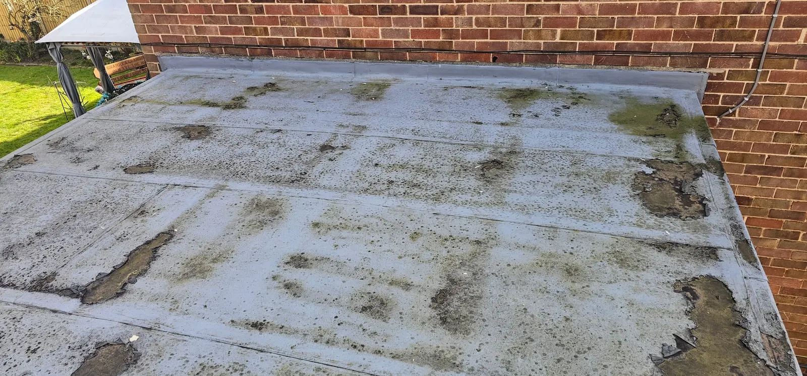 Site photo 1 of 4 from L-Shaped Extension Roof, Lincoln
