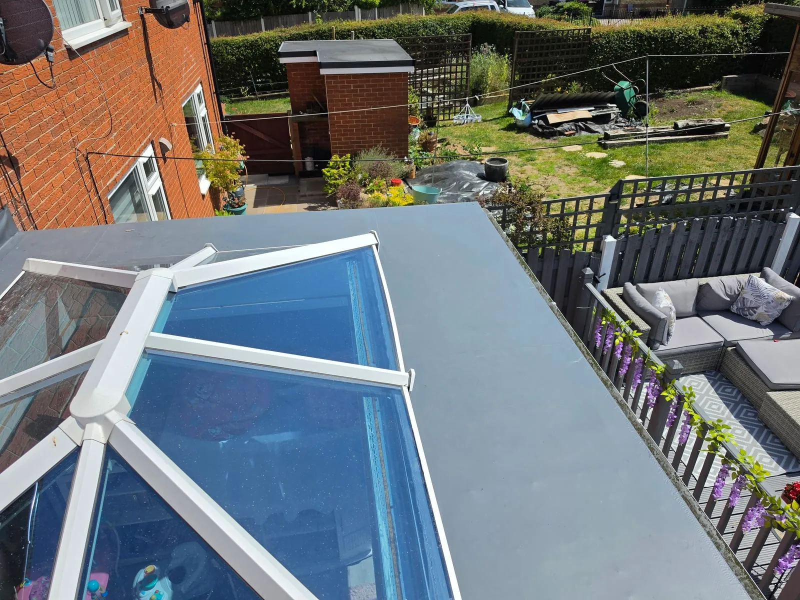 Site photo 2 of 2 from Failed Rubber Roof Replaced, Flanderwell